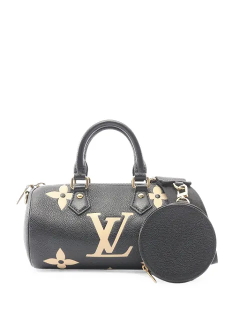 Louis Vuitton Pre-Owned 2021-2026 Bicolor Monogram Empreinte Giant Papillon BB satchel Black 11WVRYV6M9P6IH1D