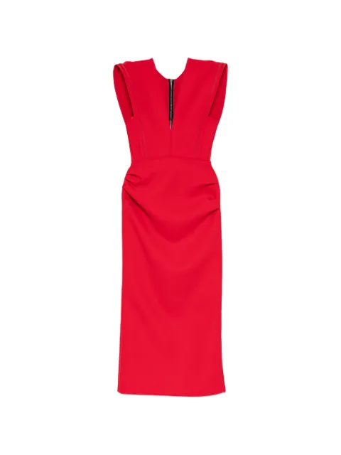 Maticevski Wingtip dress Red DR565102