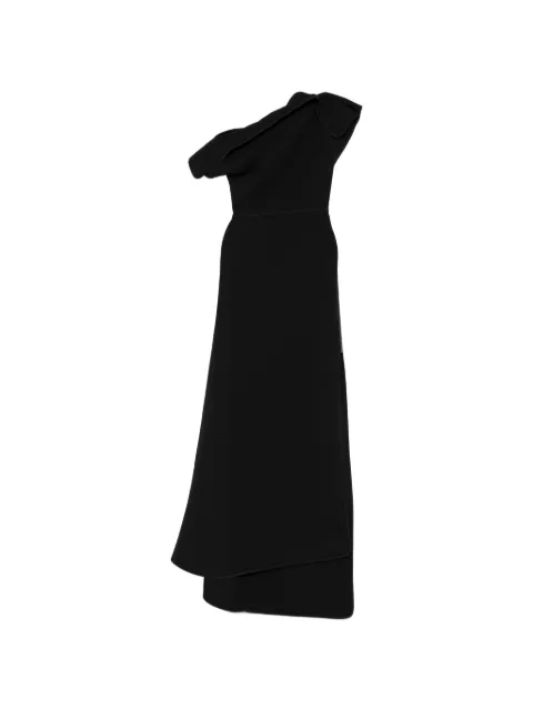 Maticevski Bonded architectural gown Black GO5606