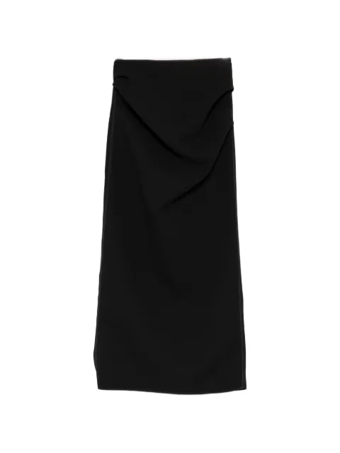 Maticevski draped midi pencil skirt Black SK564301