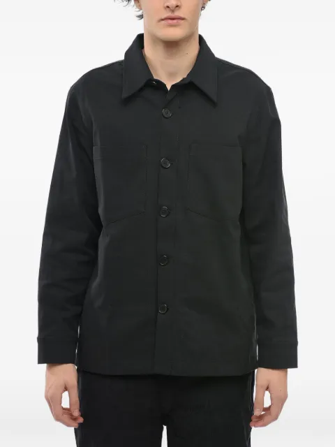 Department 5 Folli pocket-detail overshirt Black UC0192TF014