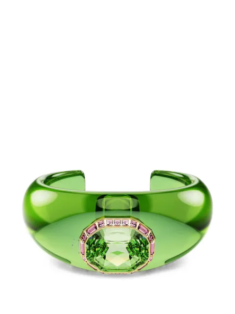 Swarovski Dulcis crystal-embellished cuff bracelet Green 5723514