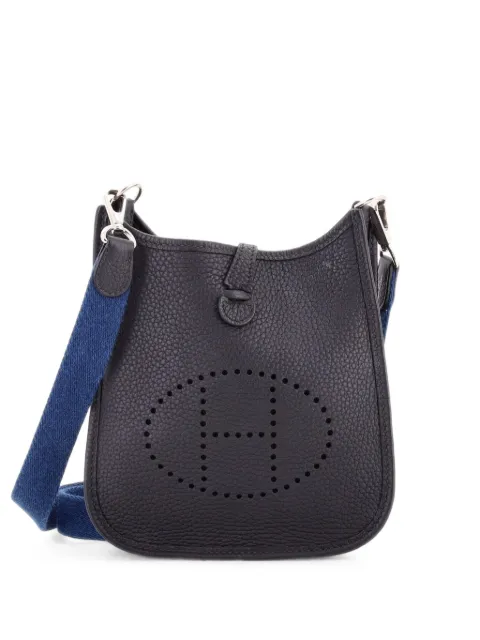 Hermès Pre-Owned Evelyne Bag Gen III Clemence TPM crossbody bag Blue YMOFXPSXI05LEEVA