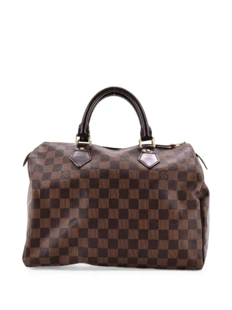 Louis Vuitton Pre-Owned Speedy Handbag Damier 30 satchel Brown SMR9TJZR453IEE6L