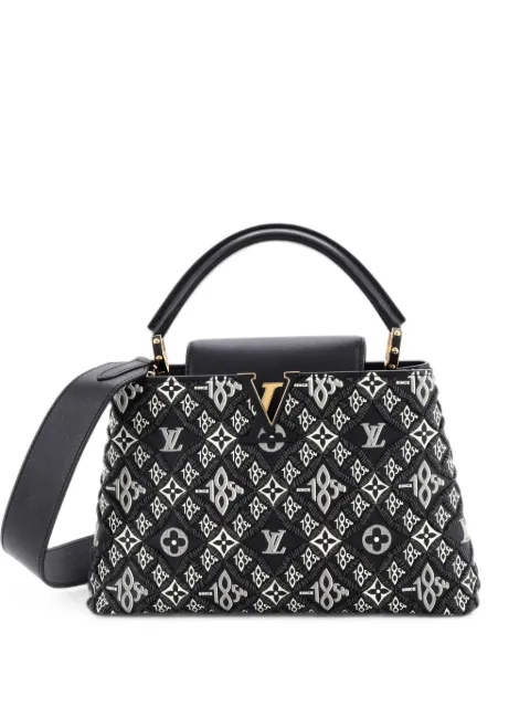 Louis Vuitton Pre-Owned Capucines Bag Limited Edition Since 1854 Monogram Calfskin PM shoulder bag Black U51VSOXKXIMIKVHD