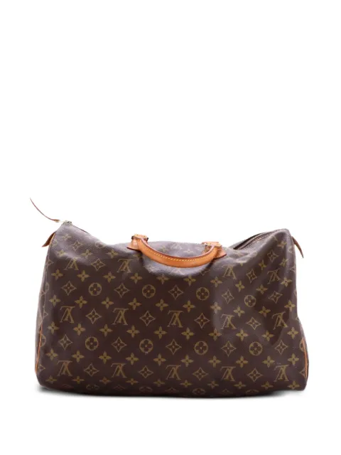 Louis Vuitton Pre-Owned Speedy Handbag Monogram Canvas 40 satchel Brown R3WJ0FYVDTZNTY9Y