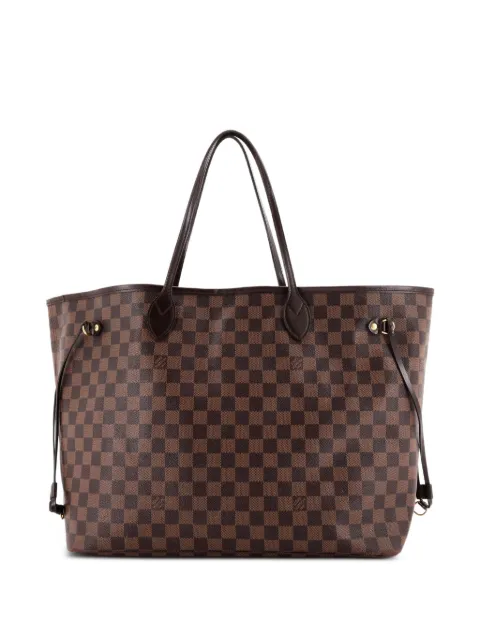 Louis Vuitton Pre-Owned Neverfull NM Damier GM tote bag Brown AMOKQJLLD5EDPXTJ