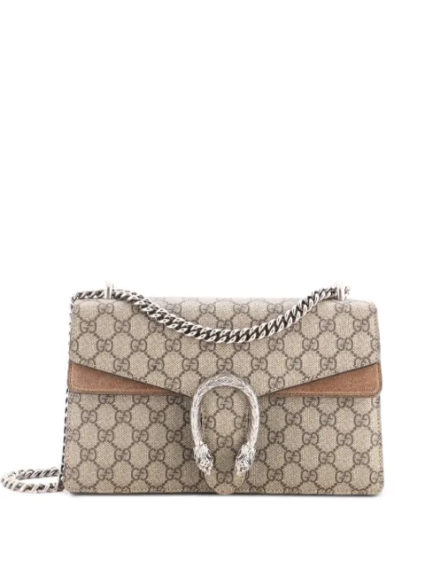 Gucci Pre-Owned Dionysus Bag GG Coated Canvas Small shoulder bag Brown CTWY4RW5EWK0ASG6