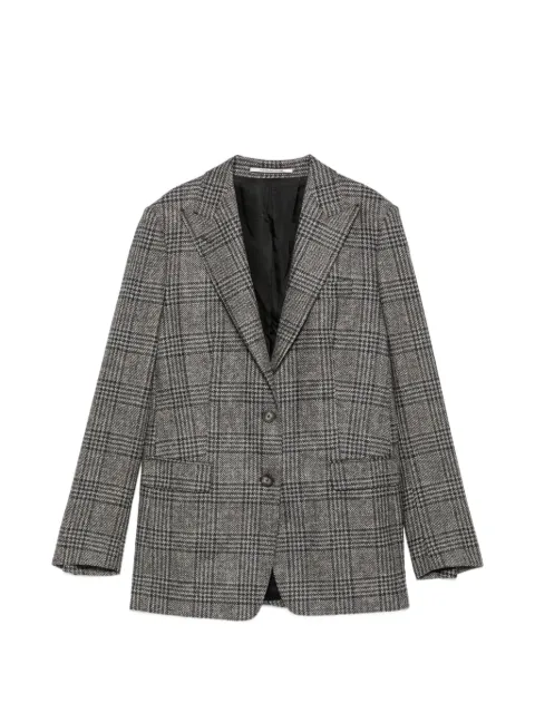Tagliatore check blazer Grey JBERTHA16B440074