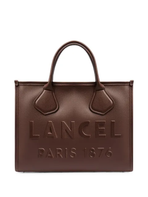 Lancel M Jour grained leather tote bag Brown A129963QTU