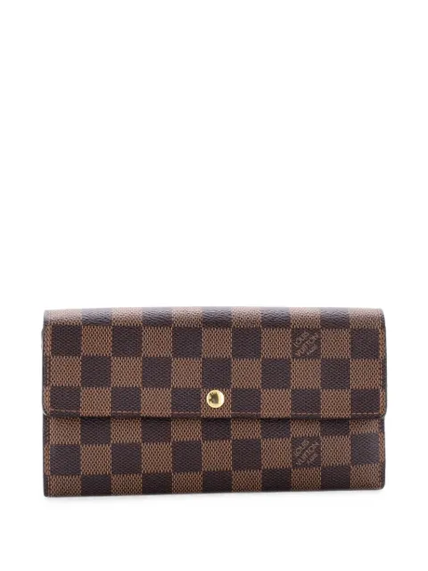 Louis Vuitton Pre-Owned Sarah Wallet Damier small wallets Brown R4SYPW269MJ76CQV