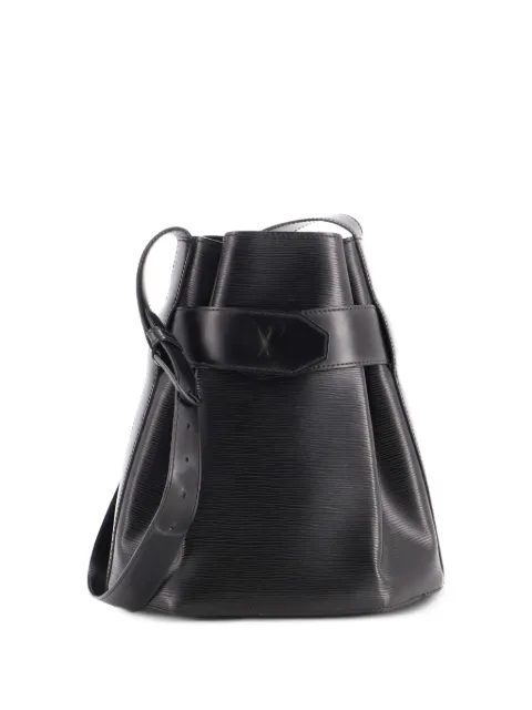 Louis Vuitton Pre-Owned Vintage Sac d'Epaule Handbag Epi Leather PM bucket bag Black QH29DSLS6W2HOU16