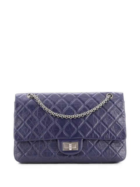 CHANEL Pre-Owned Reissue 2.55 Flap Bag Quilted Aged Calfskin 227 shoulder bag Blue FAMX7GCAG3THGM71