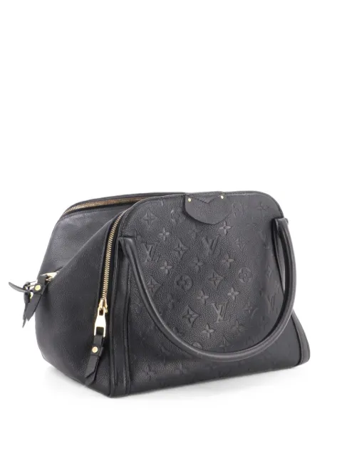Louis Vuitton Pre-Owned Marais Handbag Monogram Empreinte Leather MM satchel Black C4MUIU5AAYMFP9JG