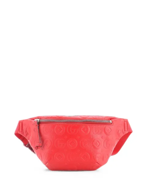 Gucci Pre-Owned Children's Embossed Leather belt bag Red 88TL1LDCDM7QC7ML