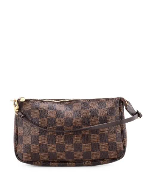 Louis Vuitton Pre-Owned Pochette Accessoires Damier clutch bag Brown 1CV34UTF9QKRUCY9