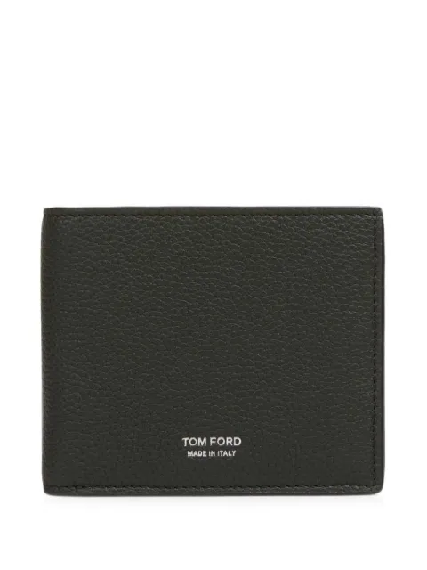 TOM FORD grained leather wallet Green Y0278LCL615S