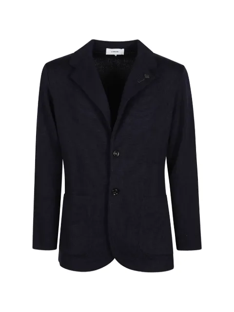 Lardini wool single-breasted jacket Blue CNCLJM56CN65000