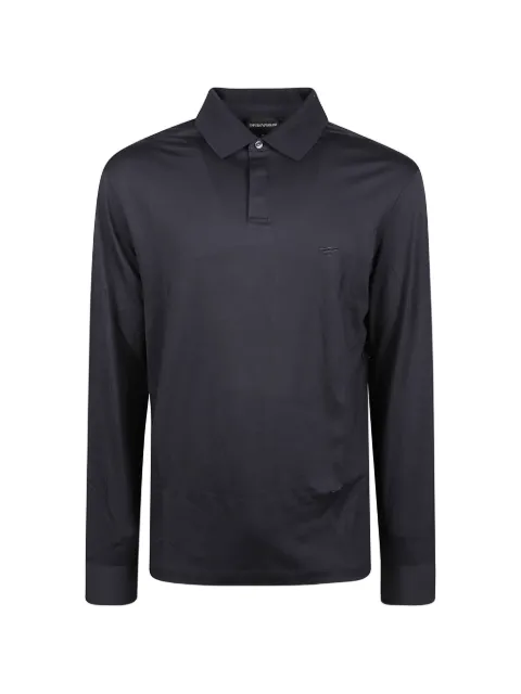 Emporio Armani long-sleeve polo shirt Black EM006807AF13721