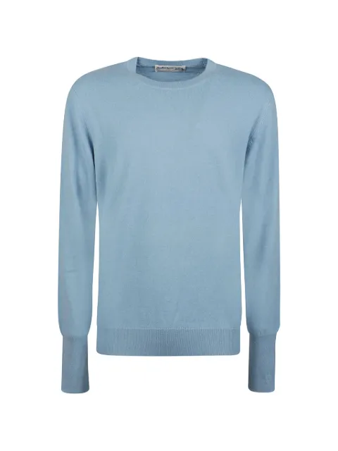 Ballantyne fine-knit cashmere sweater Blue B2P00012K00