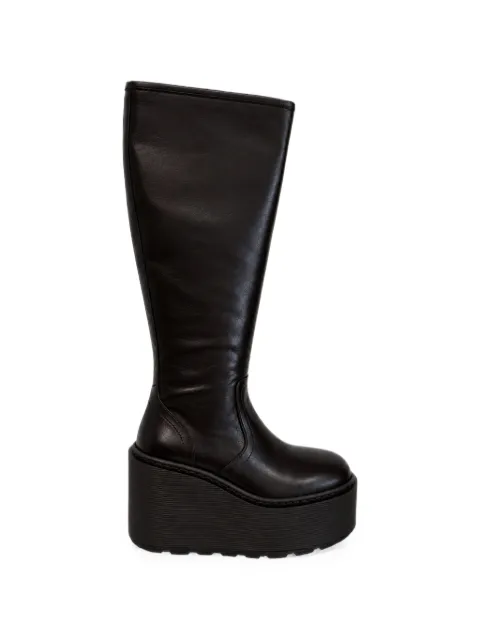Vic Matie Xavier platform wedge boots Brown 1L6104DF20BSP0350