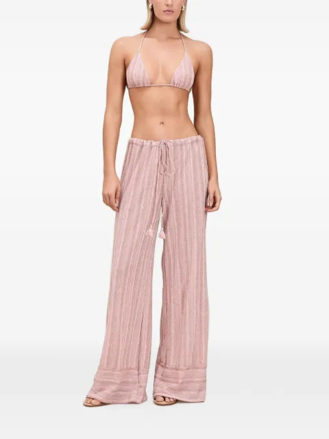 Devon Windsor Aura striped trousers Pink HSU26731P