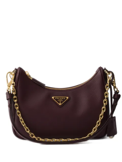 Prada Re-Edition mini Saffiano leather bag Red 1BC204VQOMNZV