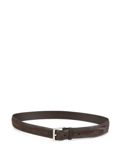 Orciani suede leather belt Brown U07664