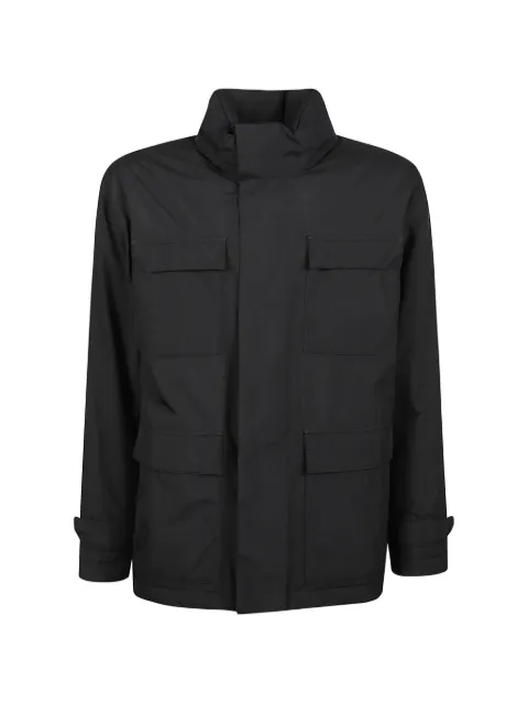 Herno multi-pocket high-neck jacket Black FI000160U12841