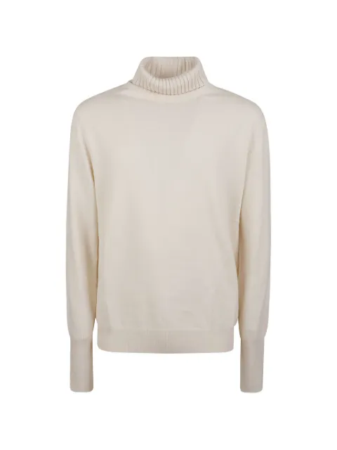 Ballantyne roll-neck cashmere sweater White B2P01012K00