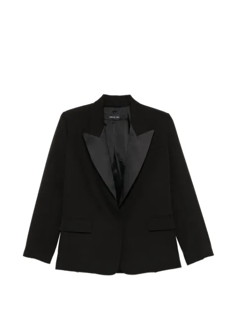 Federica Tosi peak-lapel blazer Black 3030531329