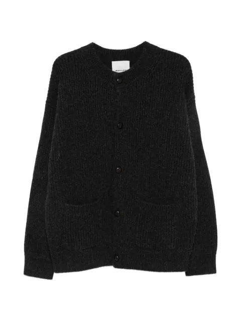 MARANT Mael ribbed-knit button-up cardigan Grey CA0193HAD3L04H