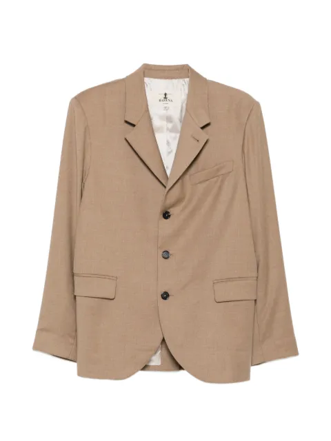 Barena Faliero single-breasted notched-lapel blazer Neutrals GID57290482240