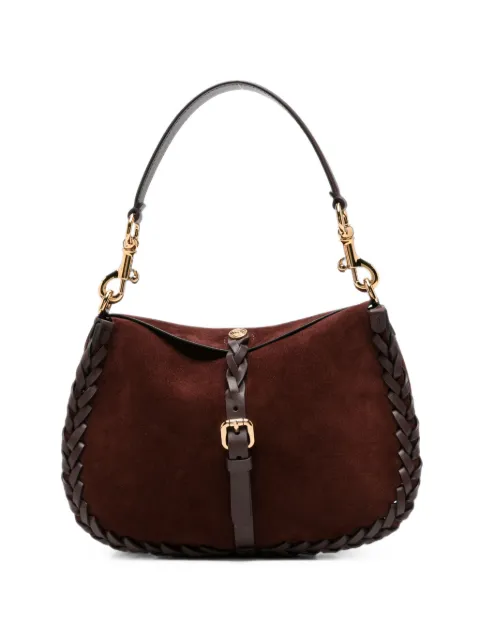 ETRO braided suede shoulder bag Brown WP1C0019AE12AR2243