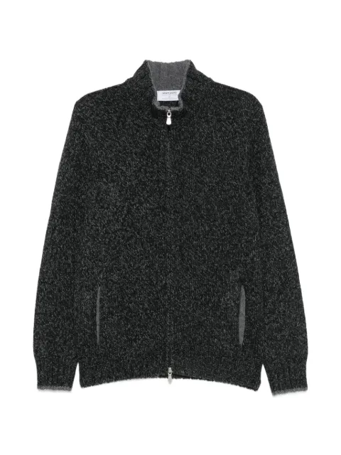 Gran Sasso zip-up wool cardigan Black 1017825706