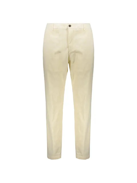 Paul & Shark straight-cut corduroy trousers Yellow 14314020