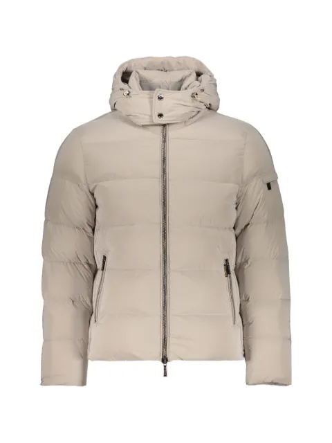 Moorer Brett-Os hooded puffer jacket Neutrals BRETTOS