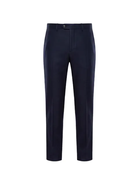 Moorer Aviano elasticated-waist chino trousers Blue AVIANOFSR