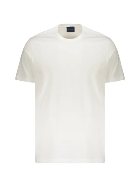 Paul & Shark logo-embroidered crew-neck T-shirt White 16311601