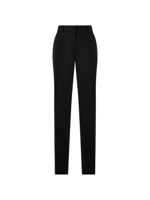 Alberta Ferretti high-waisted straight-leg trousers Black C03106627