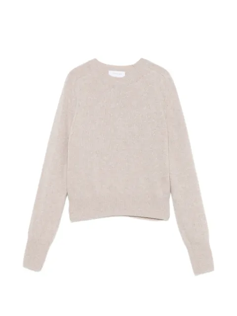 Daniele Fiesoli crew-neck knitwear Neutrals 7290