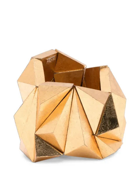 Monies geometric wood bracelets Gold 8462WDG099