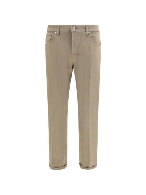 PT Torino Reggae logo-patch regular jeans Neutrals C5TP05B0OA14T0