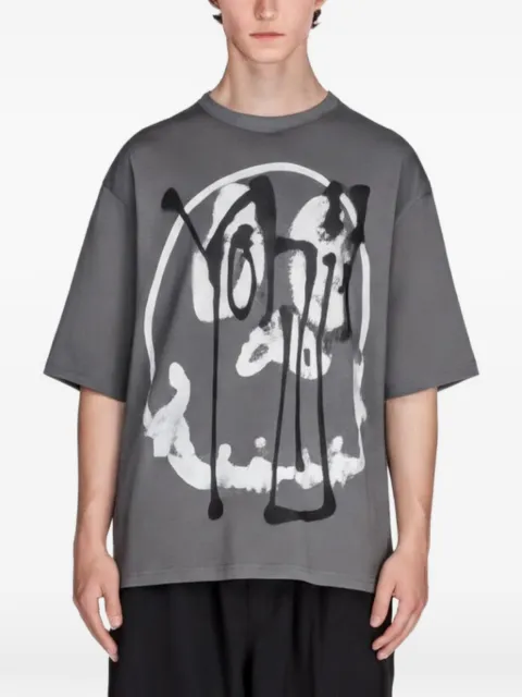Y-3 Chito graphic-print T-shirt Grey KX3814