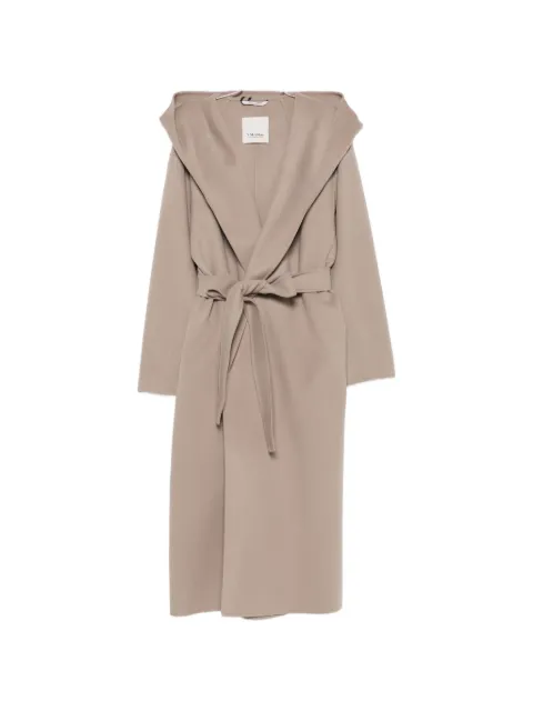 'S Max Mara hooded belted coat Neutrals 2629016123600