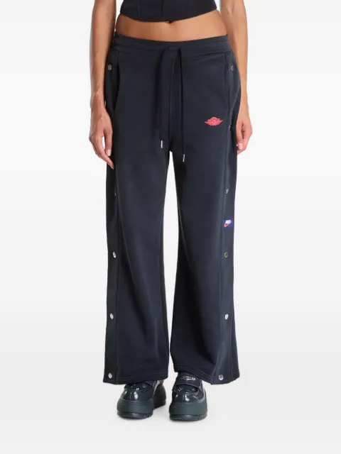 Jordan Flight Fleece snap-button track pants Black IM6983