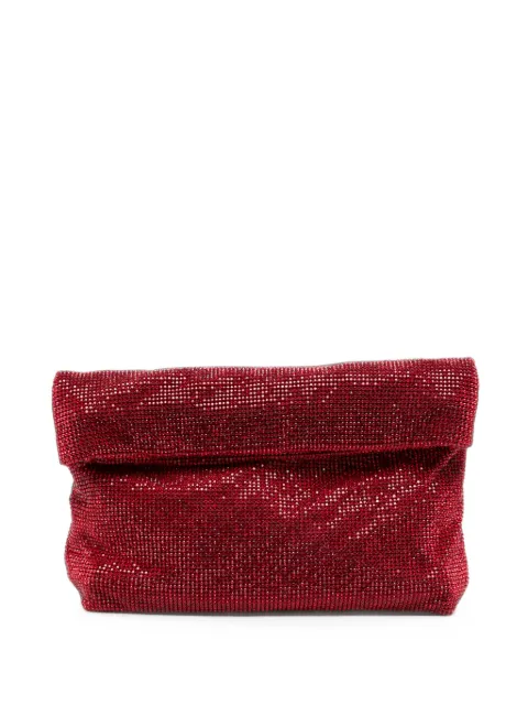 TWENTY FOURHAITCH mini Varadero crystal-embellished clutch bag Red BAG0005362A