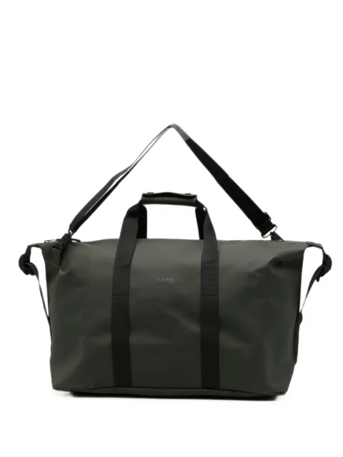 Rains Hilo logo-print weekend bag Green 14200