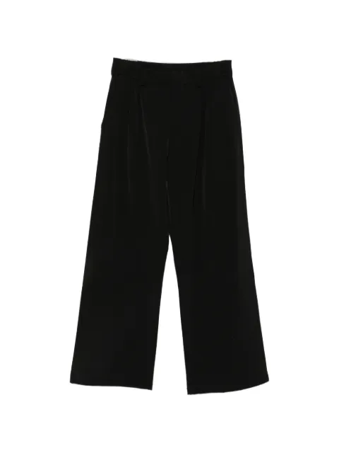 Rains pleated wide-leg trousers Black 43600