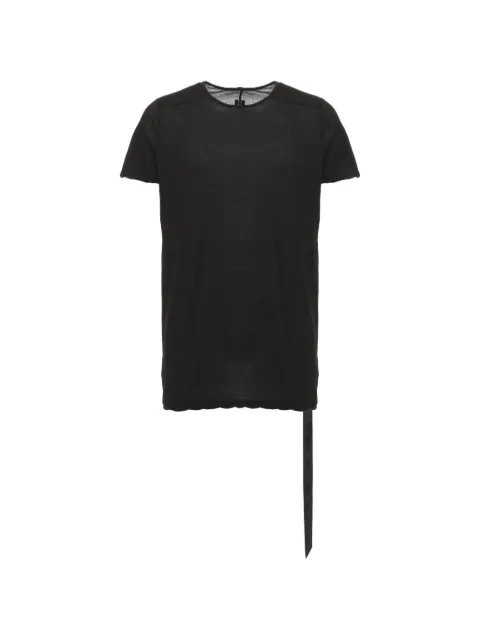 Rick Owens DRKSHDW raw-edge cotton T-shirt Black DU02F6250BH09